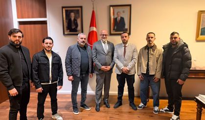 Avrupa Rizeliler Derneği Fransa Yönetiminden Strasbourg Başkonsolosluğu’na Ziyaret