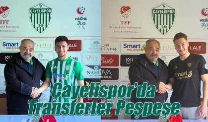 Çayelispor'da transferler peşpeşe
