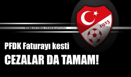 PFDK kararlarını açıkladı, İşte Rizespor'un cezaları