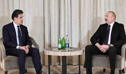 Azerbaycan Cumhurbaşkanı Aliyev, IKBY Başkanı Barzani ile Münih'te görüştü
