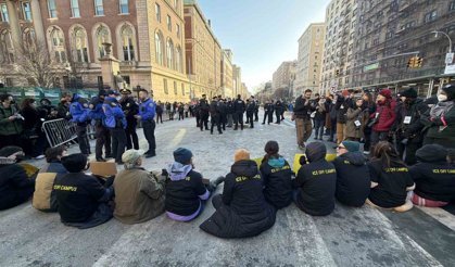 Columbia Üniversitesi önünde ICE protestosu: 10 öğrenci gözaltına alındı