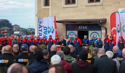 Atmaca Arama Kurtarma Derneği (ATAK) Yerleşkesi açıldı
