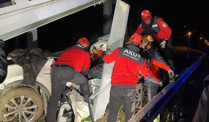 Fındıklı’da feci kaza: Oğul öldü baba yaralı