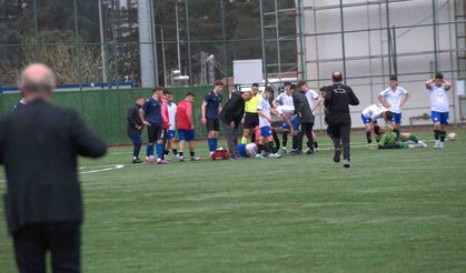 Sakatlanan takım arkadaşlarına üzüldüler, oyuna devam edemediler