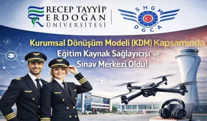 RTEÜ Sivil Havacılıkta  EKS Yetkisi Aldı
