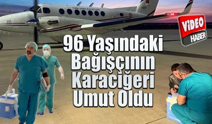 Rize'de 96 yaşında bağışladığı organı umut oldu