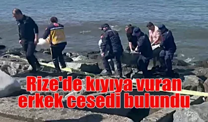 Rize'de sahilde bulunan cesedin kimliği belli oldu