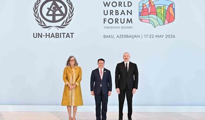 Azerbaycan'da düzenlenen 13'üncü Dünya Kentsel Forumu'nun resmi açılış töreni gerçekleştirildi