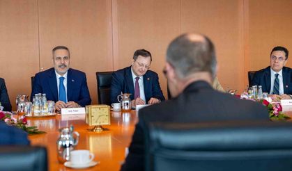 Dışişleri Bakanı Fidan, Almanya Başbakanı Merz ile görüştü