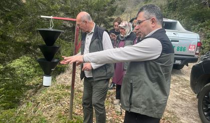 Orman Bölge Müdürü AhmetDemirci Rize’de İncelemelerde