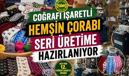 Coğrafi İşaretli Hemşin Çorabı Seri Üretime Hazırlanıyor