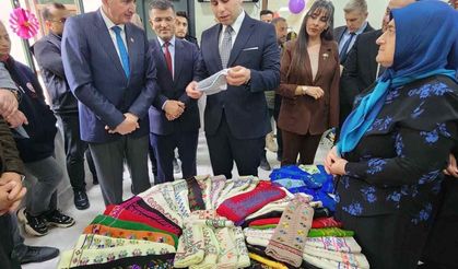 Hemşin'de yıl sonu sergisi