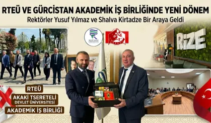 RTEÜ ve Gürcistan Arasında Akademik İş Birliği Köprüsü