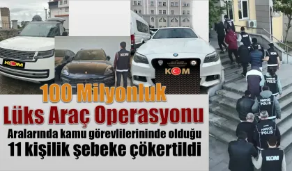 Yabancı Plakalı Araç Çetesine 14 İlde Operasyon