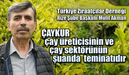 Müfit Akman: Çiftçi Desteklenmezse Üretim Azalır