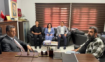 Şırnak Gazeteciler Cemiyeti’e önemli ziyaret