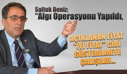 Saltuk Deniz: "Açıklanan Çay Fiyatını Reddediyoruz"