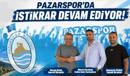 Pazarspor'da İstikrardan yana karar verildi