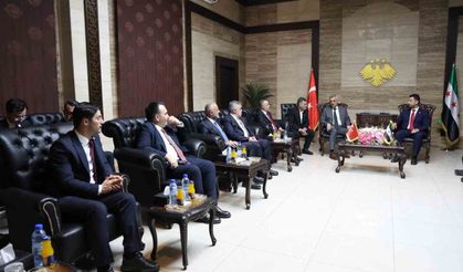 Bakan Memişoğlu Şam'da