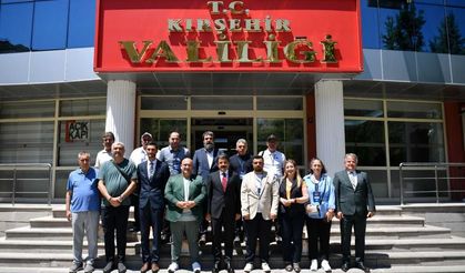 Kırşehir Valisi Demiryürek, TİGAD Yönetimini   Ağırladı