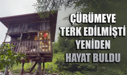 Çürümeye Terk Edilen Serender Öğretmen Çiftle Yeniden Doğdu