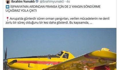 Macron'dan Türkiye'ye 'uçak' teşekkürü