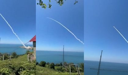 Rize Artvin Havalimanında bir kez daha füze denendi