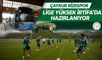 Çaykur Rizespor yeni sezona Yüksek İrtifada hazırlanıyor