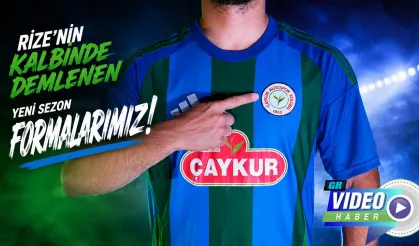 Çaykur Rizespor 2026-2027 sezonu formalarını tanıttı
