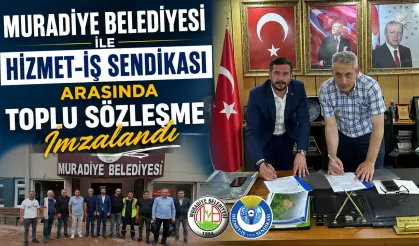 Muradiye Belediyesi'nde Toplu İş Sözleşmesi Sevinci