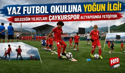 Çaykurspor’dan Geleceğin Yıldızlarına Futbol Eğitimi