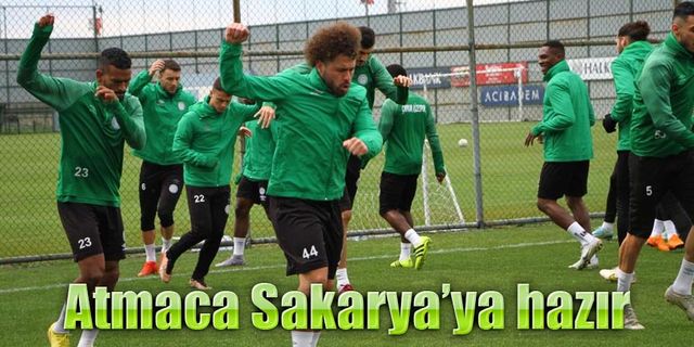 Atmaca Sakaryaspor maçı hazırlıklarını tamamladı