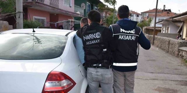 Aksaray’da uyuşturucu operasyonu: 4 gözaltı