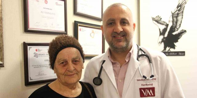 82 yaşındaki Gürcü Samsun’da TAVİ işlemiyle hayata döndü