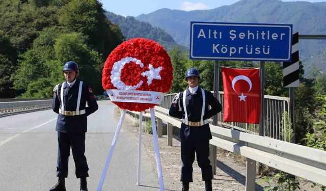 Giresun’da sel şehitleri unutulmadı