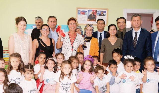 'Çocuklar Gülsün Diye'nin 46. anaokulu Kilis'te açıldı