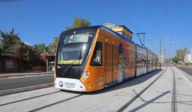 Doğu Garajı-Meydan arasındaki tramvay seferleri yeniden başladı