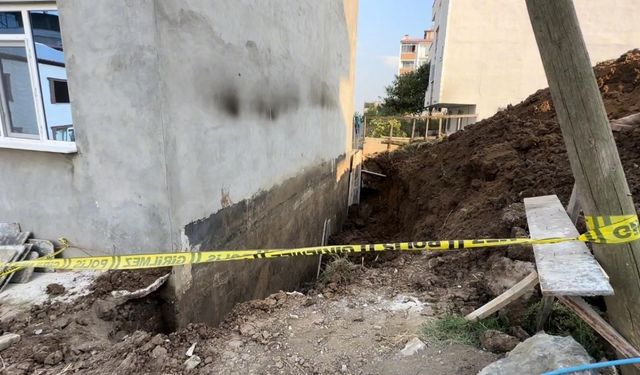 İnşaat çalışmasında toprak kaydı: 1 yaralı