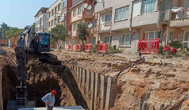 Mustafakemalpaşa’nın altyapısı sil baştan