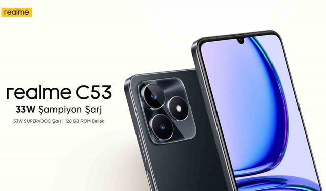 realme C53’ü piyasaya sürdü