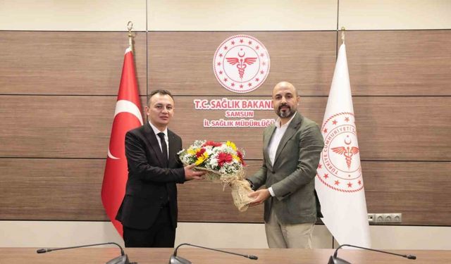 Samsun İl Sağlık Müdürlüğü’nde devir teslim