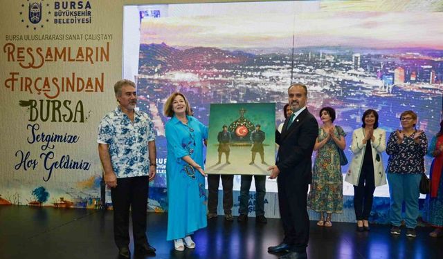 Uluslararası ressamların fırçasından Bursa