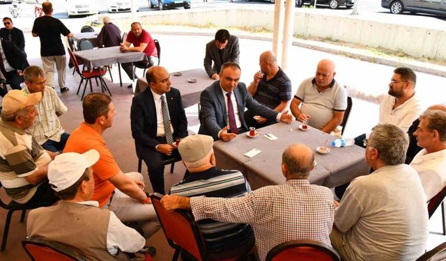 Vali Soytürk vatandaşlarla bir araya geldi