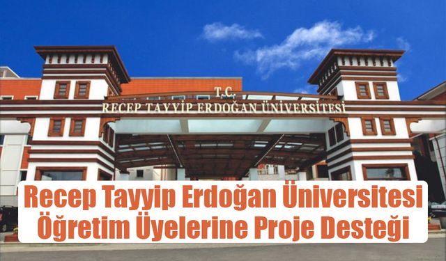 RTE Öğretim Üyelerine Proje Desteği