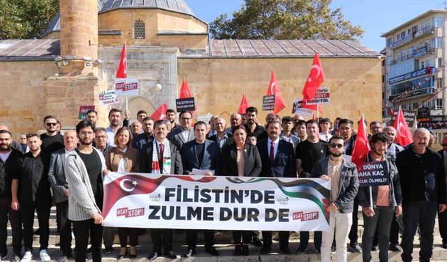 AK Parti Gençlik Kollarından Filistin halkına destek