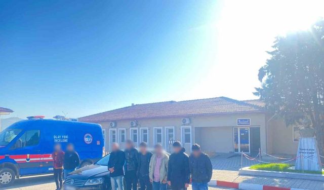 Gaziantep’te 6 düzensiz göçmen yakalandı, 1 organizatör tutuklandı