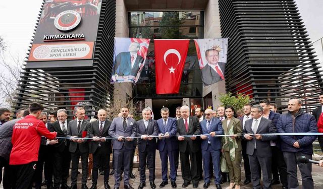 Gençlerbirliği Spor Lisesi’nin açılışı Ankara’da gerçekleştirildi