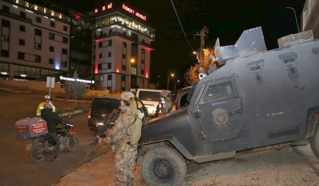 Hakkari’de 143 personelle “Narko-Alan” uygulaması
