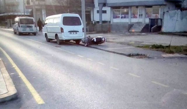 Keşan’da motosikletten düşerek 9 metre sürüklenen sürücü ağır yaralandı