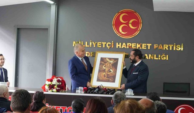 MHP İl Başkanı Yılmaz, ittifak ortağı Başkan Zolan’ı ağırladı